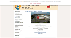 Desktop Screenshot of bip.szpitalzabrze.pl