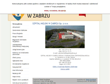 Tablet Screenshot of bip.szpitalzabrze.pl